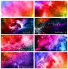 Verschillende kleuren Galaxy Design Vinyl Auto Wrap Film met lucht Gratis Wrap Folie Gedrukt Vinyl Wrap Stickers Hele Auto Dekking Folie 1.52x30m / Roll