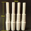 10mm 14mm Male Nectar Collector kits Ceramic Nail Replacement Tip Ceramic dabber For glass bongs glass water pipe VS quartz