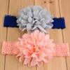 16 Colors New Children Lace Bow Tie Bandanas Girl Baby lace elastic Headbands Hair Accessories Free Shipping