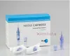 Mais novo A1-C dr.pen 6 Velocidade Derma Caneta Electic Auto Micro Dermapen Dermapen 3.0mm Meso 12 Caneta Agulhas Com Cartucho Substituível