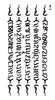 仏教聖書腕3Dタトゥーアンジェリーナジョリーパラグラフ付き一時的なタトゥーステッカー高品質の女性セクシーメイク2361449