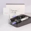 Electric Derma Stämpel Dermapen Derma Pen Meso Pen Beauty Roller Micro Needle Roller Facial Beauty Equipment med 2st nålkartor