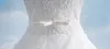 새로운 신부 공주 아이보리 레이스 Applique 구슬 럭셔리 긴 바투 드레스 스윕 기차 플러스 사이즈 짧은 소매 웨딩 드레스