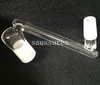 Newest very strong 100% Quartz Drop Down Adapter 14.5 male to 14.5 female Quartz Adapter VS Glass Adapter converter joint Connecter