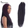 Clearance !! Afrikanska flätor 100g / pack 3st Box / Virka flätor Hair African Braids Bundles Extensions Waves Hot Sale Gratis frakt