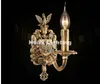 Livraison gratuite W11cm H24cm laiton Antique E14 mur LED lampe salon applique murale lampara de pared applique murale Luminaire