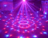 6 Channel DMX512 Control Digital LED RGB Crystal Magic Ball Effect Light DMX Disco DJ Stage Lighting Free Shipping wholesale