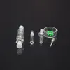 Partihandel Hot Selling Micro Water Pipe Kit Micro NC 10mm med glas Bongs Titan Nail Pipe Titanium Nail Rökning Vattenrör