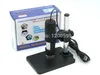 Livraison gratuite Microscope numérique USB 600X 2MP avec support de support Loupe de microscope numérique 8LED