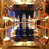 10m Per lot 1m Wide Shine Silver Mirror Carpet Aisle Runner For Romantic Wedding Favors Party Decoration 5818419