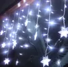 Choinka Snowflake Dekoracja 3.5m * 0.65m 100led Latarnia Latarka Light Wodoodporna Układ Outdoor Ice Strip Light