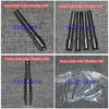 Double Jointed Adjustable Titanium Nails 10mm 14mm 18mm Regular Ti Nail Updated Version 10mm male joint Universal GR2 Domeless Nails Tools