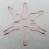 1000 pcs new arrive rose gold color pear shaped safety pin good for craft and stitch markers, hang tags