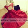 Real Image 2020 Equipaggio in pizzo Short Homecoming Dresses Hollow Back Red Graduation Dresses Abiti da cocktail Fappied Prom Party3215428