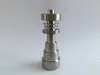 6in1 Titanium Nails Domeless Universal Male/Female Fit 10mm 14mm 18mm Titanum Nail For Glass Bongs Smoking Pipe Free Shipping