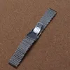 20mm 22mm 24mm Ny h￶gkvalitativ polerad hajmask WatchBands Solid Links Straps Armband Elegant rostfritt st￥l Kampanj 276E