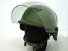 2 kolory Airsoft Tactical Army Swat M88 Helmet USMC Strzelanie Klasyczny Pasgt Kask Czarny / OD z wyraźnym daszkiem