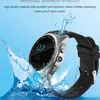 Moda per Smart Watch A8, scheda SIM di supporto, orologio SIM Bluetooth, quadrante rotondo, materiale in lega, cinturino in pelle, orologio intelligente vintage