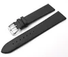 Hot sales Brand Durable Genuine Leather Ultra-thin waterproof Genuine Leather Watch Band Men Women Black Strap 14mm 16mm 18mm 20mm 22mm Free