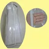 Branco transparente pvc saco de pó para vestidos de casamento vestidos de noite sacos à prova dwaterproof água capa de vestuário armazenamento de viagem capas de poeira thr3631096