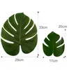 Artificial Palm Leaves Hawaiian Luau Theme Party Decorative Palm Leaves for Wedding Decoration Christmas New Year G1088253q