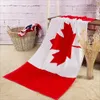 100% coton serviette de plage séchage gant de toilette maillot de bain serviettes de douche USA ROYAUME-UNI drapeau du Canada dollar serviette de bain design livraison gratuite