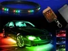 LED-Streifen, 60 cm, Auto-Klebeband, 120 cm, RGB, unter dem Unterboden leuchten, flexibles Kit Neon mit Fernbedienung