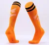 2017 Children Football Socks Boys Soccer Sock Kid's Above Knee Plain Socks Long Soccer Stockings Men Over Knee High Sock Baseball