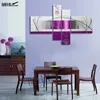 oil painting purple wall