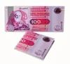 100Pcs/lot Various Countries Printed Creative Money Euro Pounds Wallet Fashion Dollar Purse Wallet Card Holders Children Kids Gift Presents