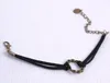 Wholesale Black Leather Choker Necklace Fashion Jewelry Rock Punk Ladies Turques Collar bone Neck Chain for Women Cheap Free Shipping