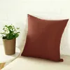 Kuddefodral Pillow Case Pure Color Polyester White Pillow Cover Cushion Cover Decor Pillow Case Blank Juldekor gåva 45 45C1786497