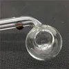 14cm (5.5 Inch) Curved Glass Oil Burner Pipe with Different Colored Balancer Pyrex Water Pipes Bubbler Smoking Accessries