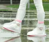 패션 뜨거운 야외 긴 스타일 비옷 세트 사이클 비가 장화 비옷 Rainboots 여행 요점 고품질 방수 레인 신발 커버