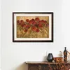 手作りの抽象的な油絵の花サンシャインの花の近代的な芸術の生きているダイニングルームの壁の装飾