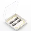 Genailish 6D Magnetic Eyelashes Falska ögonfransar Naturliga Lång Full Strip Magnet Lashes Handgjorda Fake Eyelashes