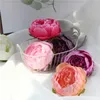 50Pcs 10CM Wholesale Artificial Silk Decorative Peony Flower Heads For DIY Wedding Wall Arch Home Party Decorative High Quality Flowers