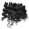 Fashion Queen Bulk Hair 20pcSlot 50 gPiece Body Wave Indian Human Hair Weven met snelle levering1475162