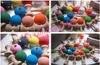 Gummi-Kendama-Ball, japanisches traditionelles Holzspiel, Kinderspielzeug, Gummifarbe, Buche, 100 Stück/Menge