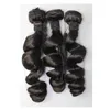 느슨한 파도 짜다 8A 최고의 품질 인간의 머리카락 확장 페루 말레이시아 인도 캄보디아 브라질 머리 100 % 버진 인간의 머리카락