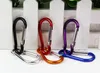 7 kleur # 4 # 5 b / d-ring carabiner ring sleutelhangers sleutelhanger kamp snap clip haak sleutelhangers wandelen aluminium metalen roestvrijstalen wandelkamperen