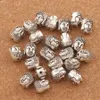 Bouddha petites perles spirituelles en métal, amples, mélange de couleurs, entretoise pour la fabrication de bijoux, Bracelet, 10.3x8.6mm, L1712, 100 pièces