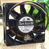 SANYO 12 V 0.47A 8 CM 9GV0812P4J04 80 * 80 * 25 4 fio bola grande volume de ar chassis fan