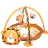 3 I 1 Lion Tortoise Cartoon Baby Activity Gym Ball Pet Pool inomhus Safe Play Mats230L1959496