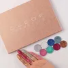 Cleof Cosmetics Unicorn glitter Oceo glitter Palette 24 Colori Tavolozza per ombre per occhio per occhio DHL Fast 6605870