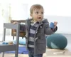 Bebek Erkek Ceket Giysileri Yeni Kış 2 Renk Giyim Ceket Kalın Çocuk Giyim Çocuk Giyim Kapüşonlu Perakende Sıcak