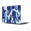 Camouflage caoutchouté givré mat coque rigide pour ordinateur portable étuis de protection complet du corps housse pour Apple Macbook Air Pro 11 '' 12 '' 13 " 15 "