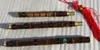 Quality Carved Purple Bamboo Flute Xiao Chinese Musical Instrument in G Key,8 finger holes,3 Sections