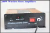 200W Wireless Remote Control Police Siren Amplifier Car Alarm med mikrofon (utan högtalare)