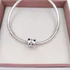 Andy Jewel Authentic 925 perle in argento sterling Curious Cat Charm Abita europea Braccialetti di gioielli in stile Pandora Collana 791706
